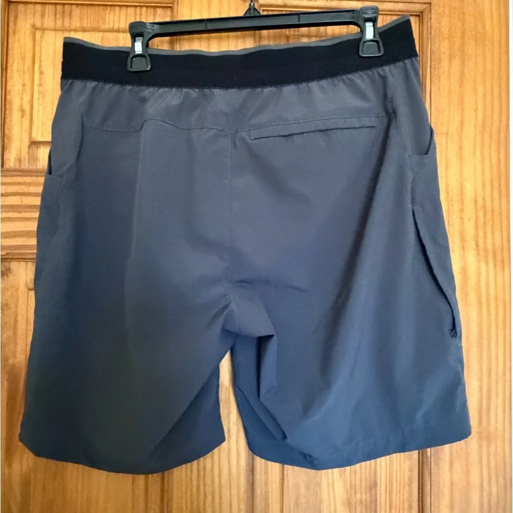 The North Face Men's Charcoal Flat Front Shorts